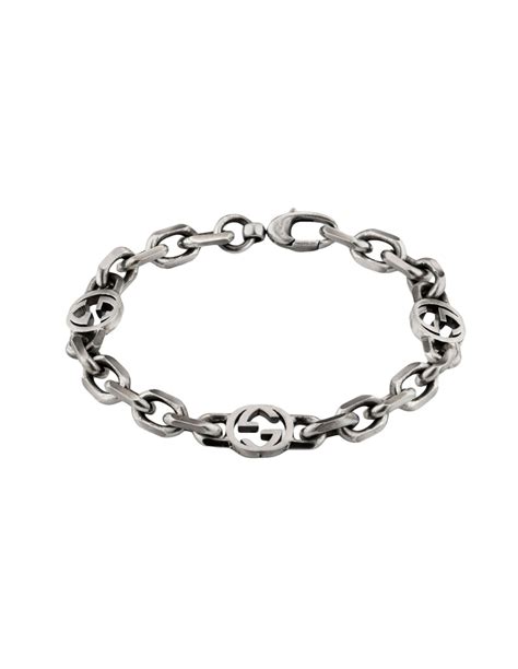 Bracciali Gucci in Argento Argentato 